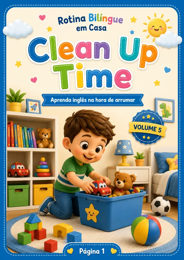 Capa do eBook Clean Up Time